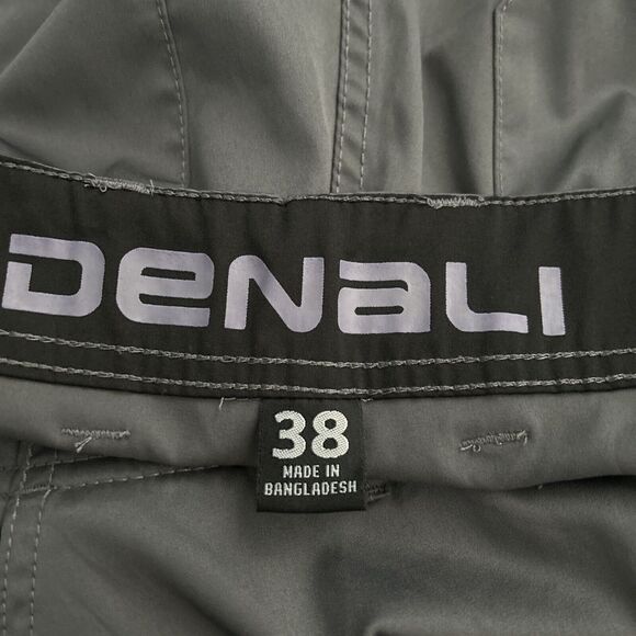 Denali Golf Shorts Men's Sz 38 Grey Lightweight Walking Outdoor Cargo - Picture 4 of 9
